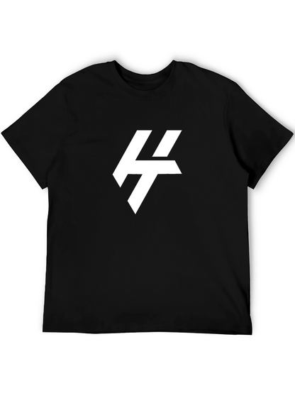 Modern Logo Black T-Shirt