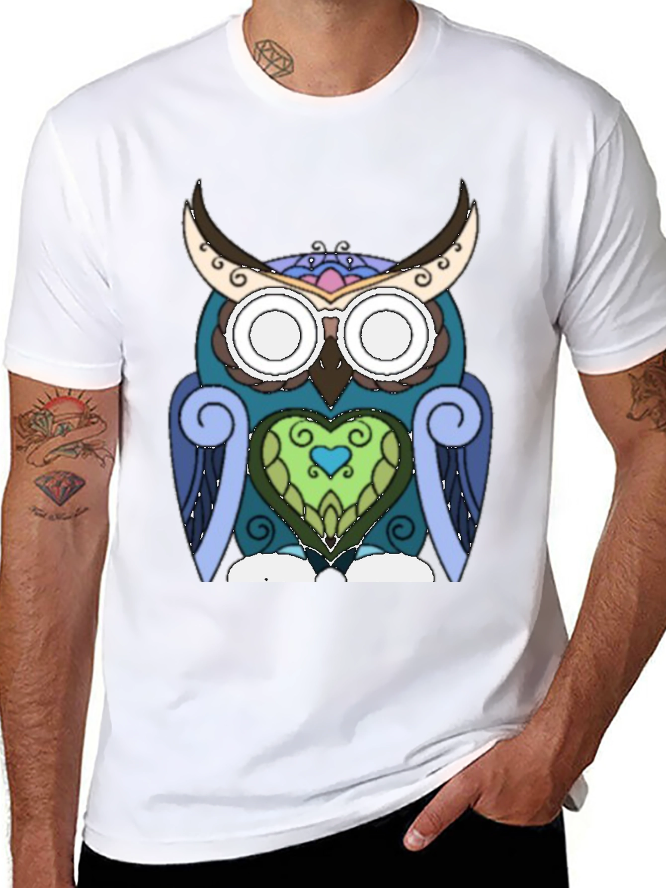 Owl Heart T-Shirt