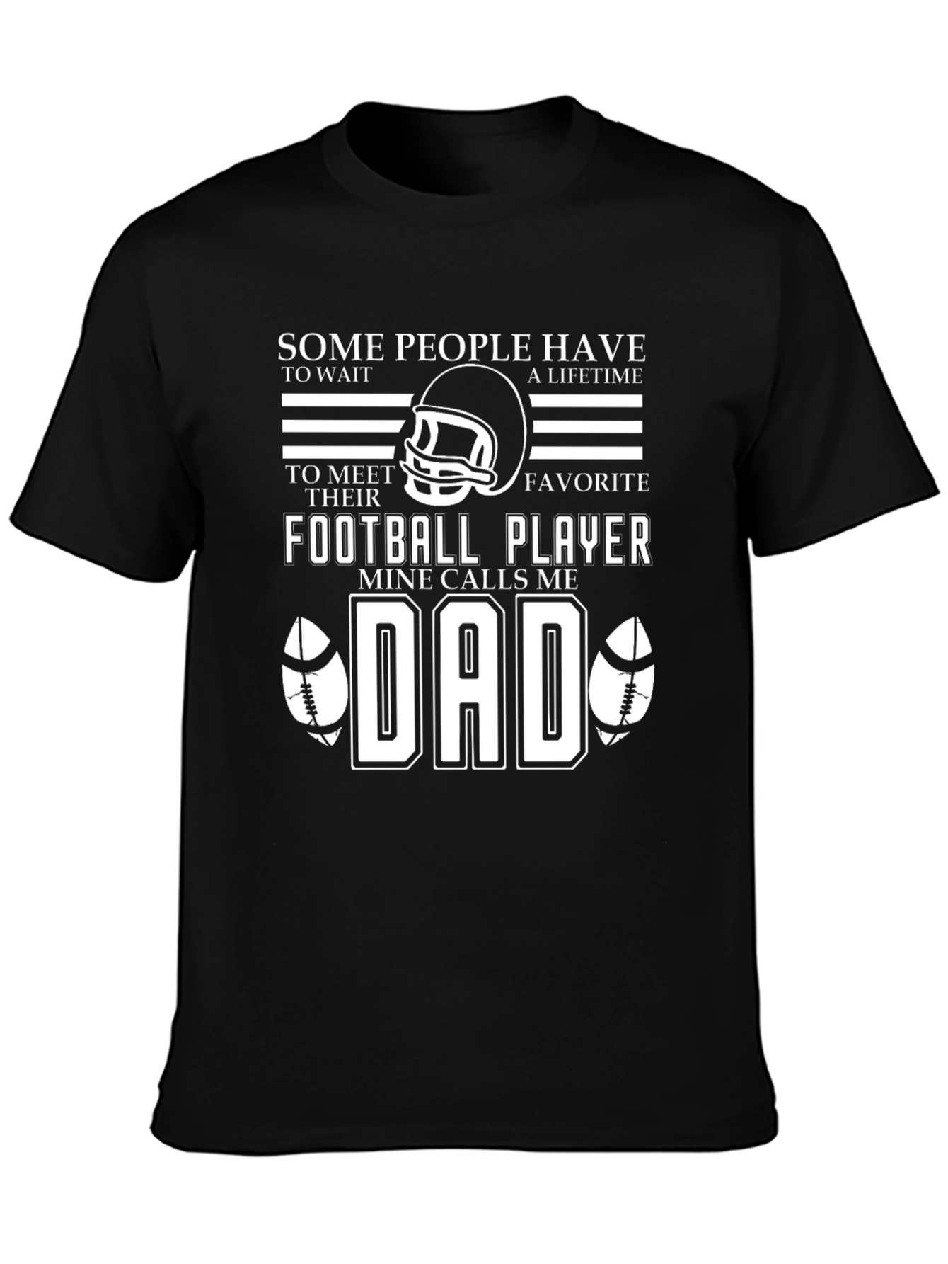 Football Dad T-Shirt - Gift for Father