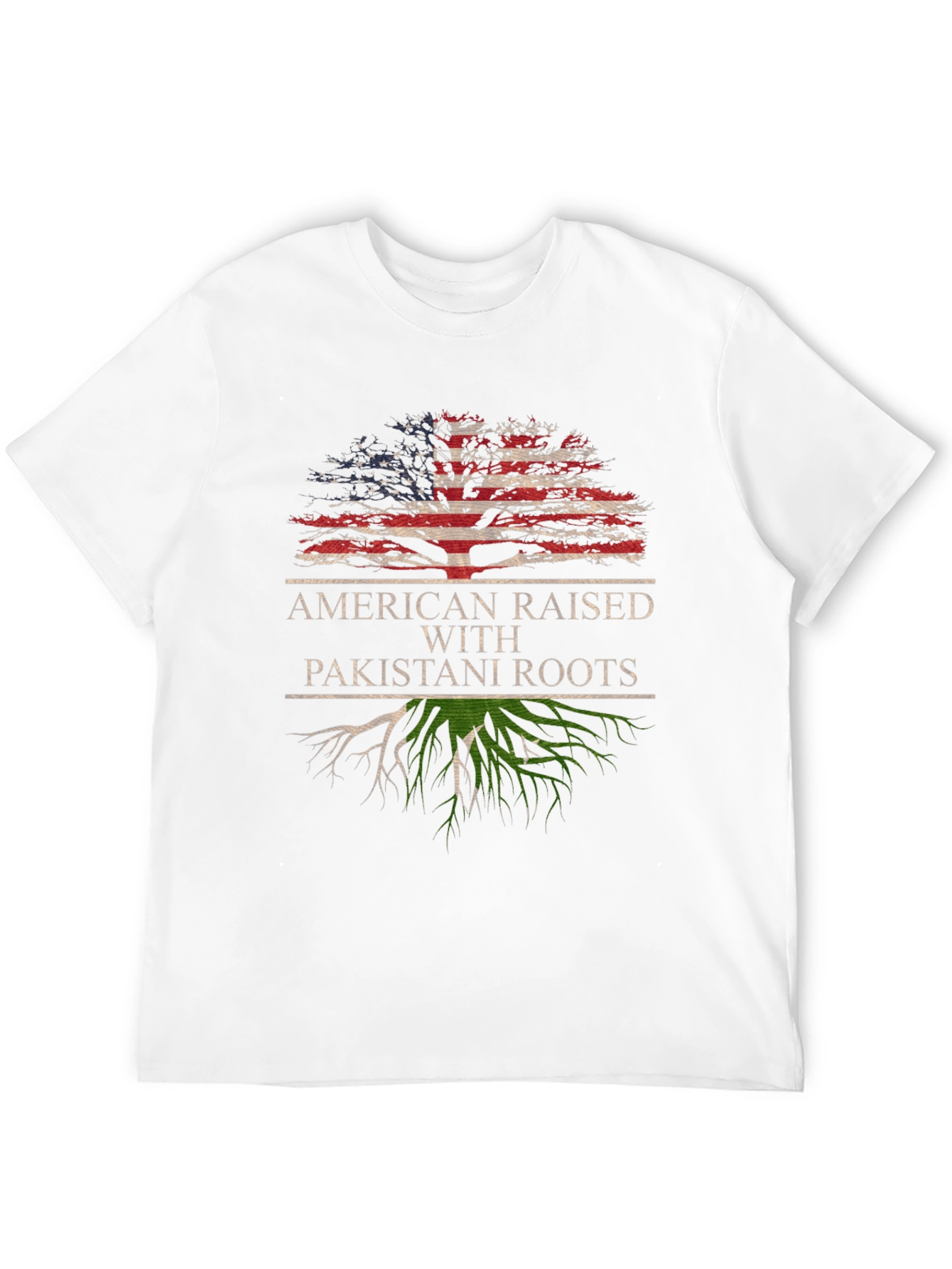 American Raised with Pakistani Roots T-Shirt