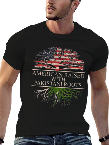 American Raised with Pakistani Roots T-Shirt