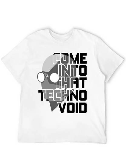 Techno Void Graphic Tee - Unique Design