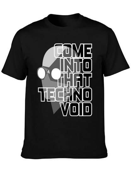 Techno Void Graphic Tee - Unique Design