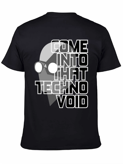 Techno Void Graphic Tee - Unique Design