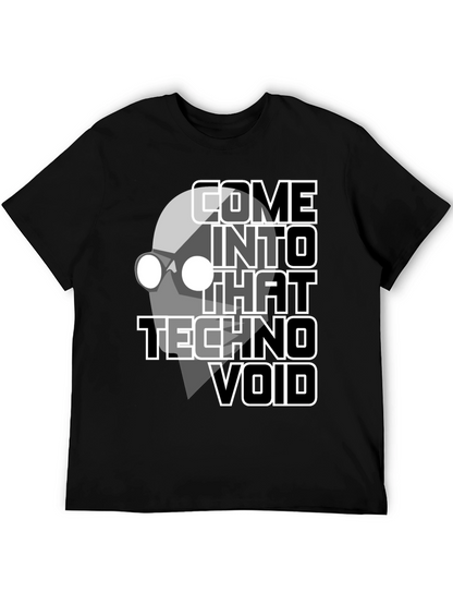 Techno Void Graphic Tee - Unique Design