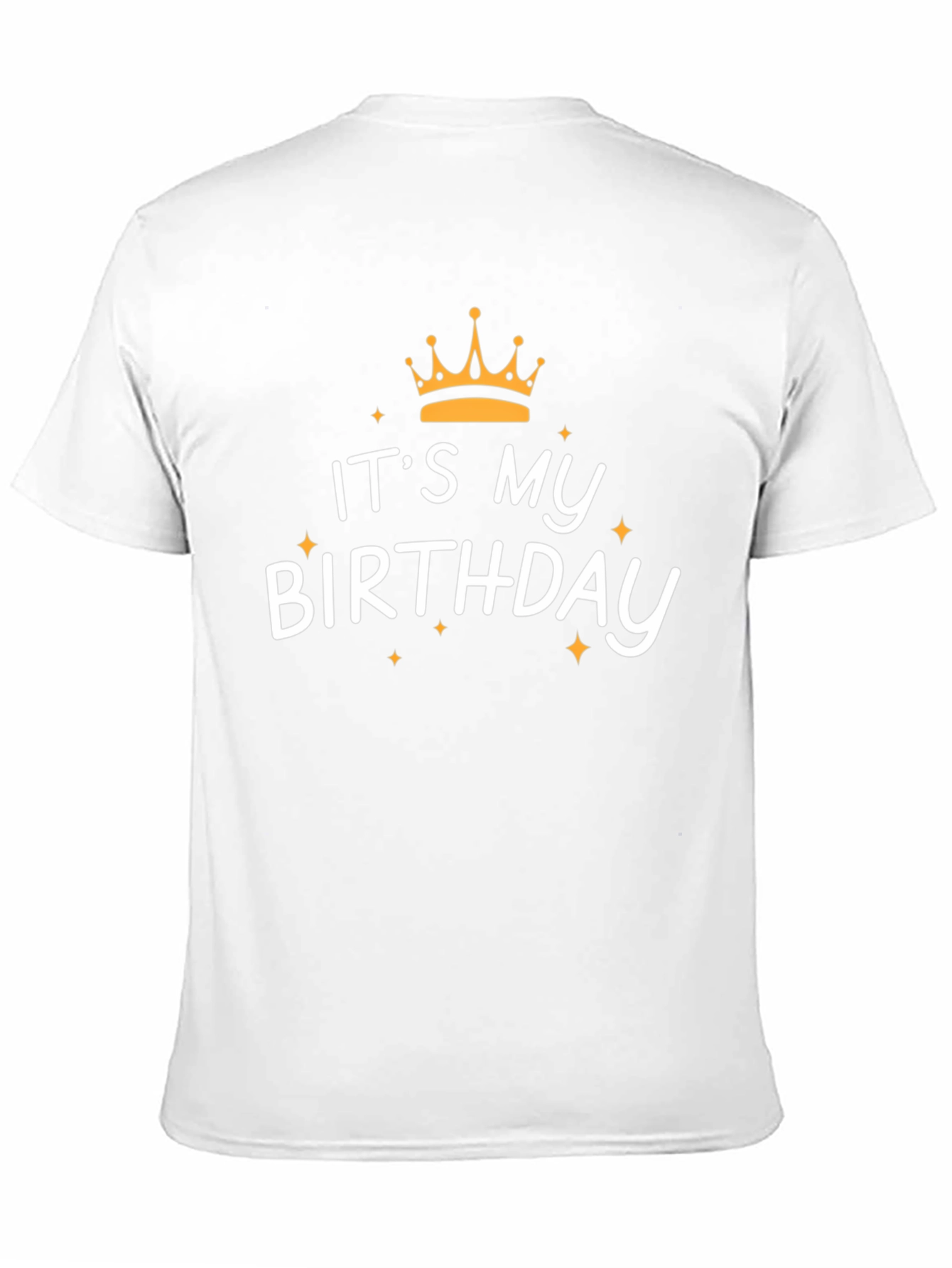 Its My Birthday Black Graphic Tee
