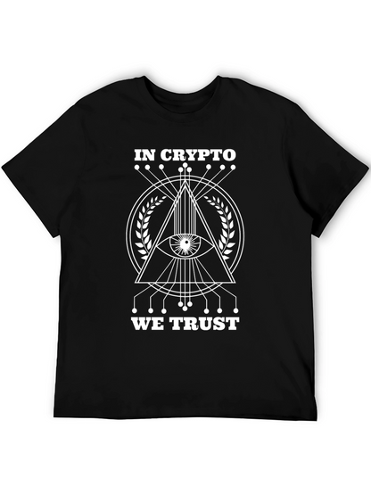 Crypto Trust T-Shirt - Illuminati Eye Design