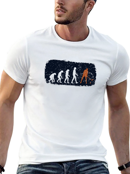 Evolution of Hockey T-Shirt - Black