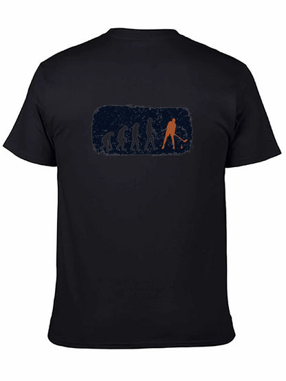 Evolution of Hockey T-Shirt - Black