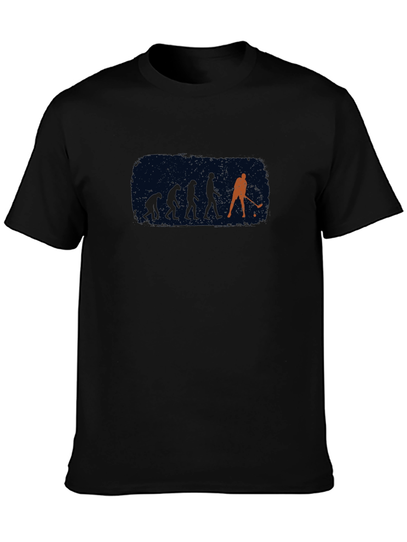 Evolution of Hockey T-Shirt - Black