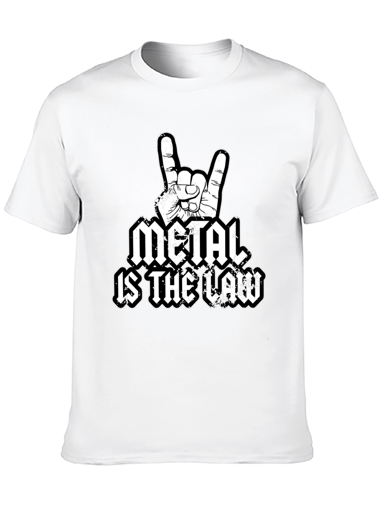 Metal Is The Law Graphic Tee
