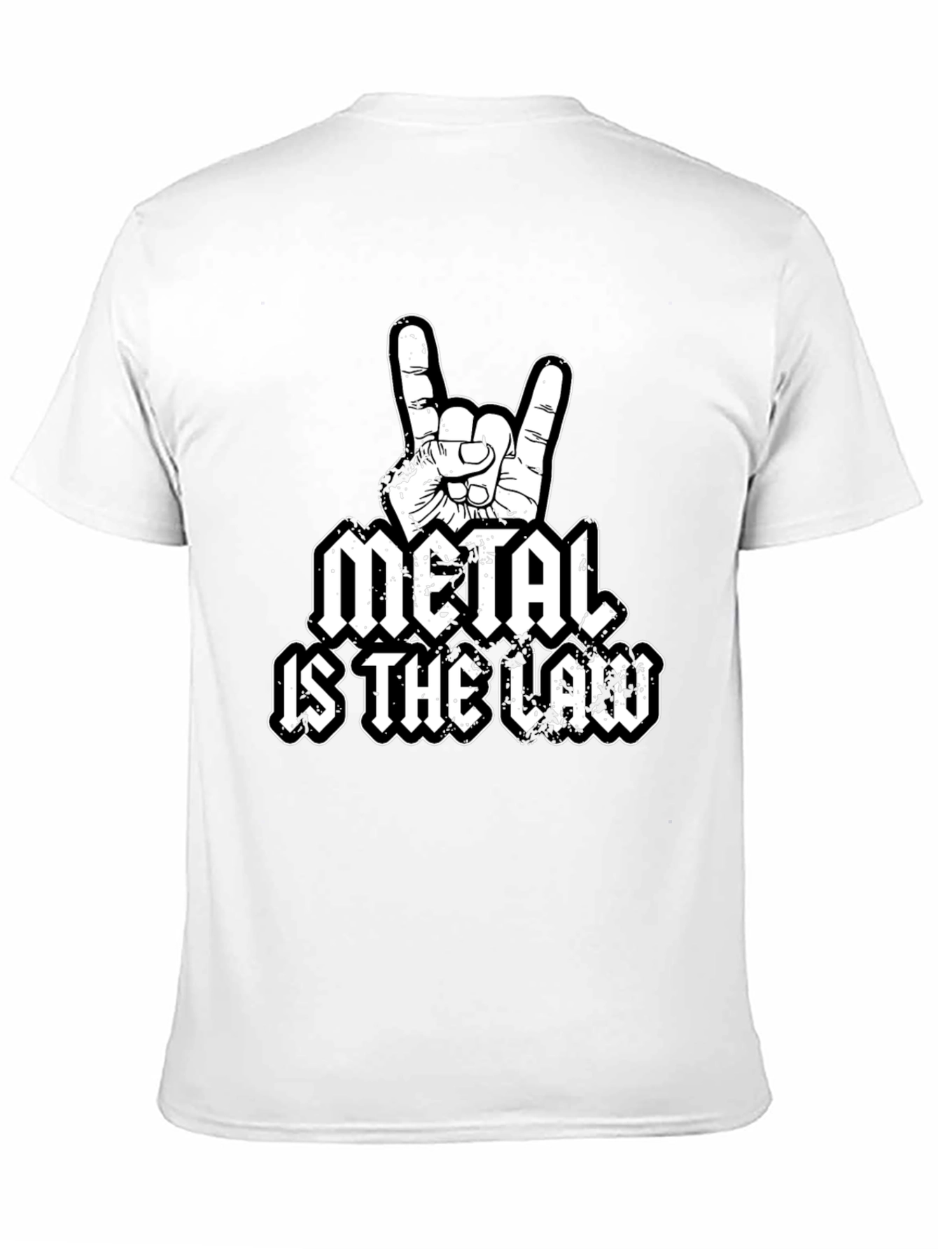 Metal Is The Law Graphic Tee