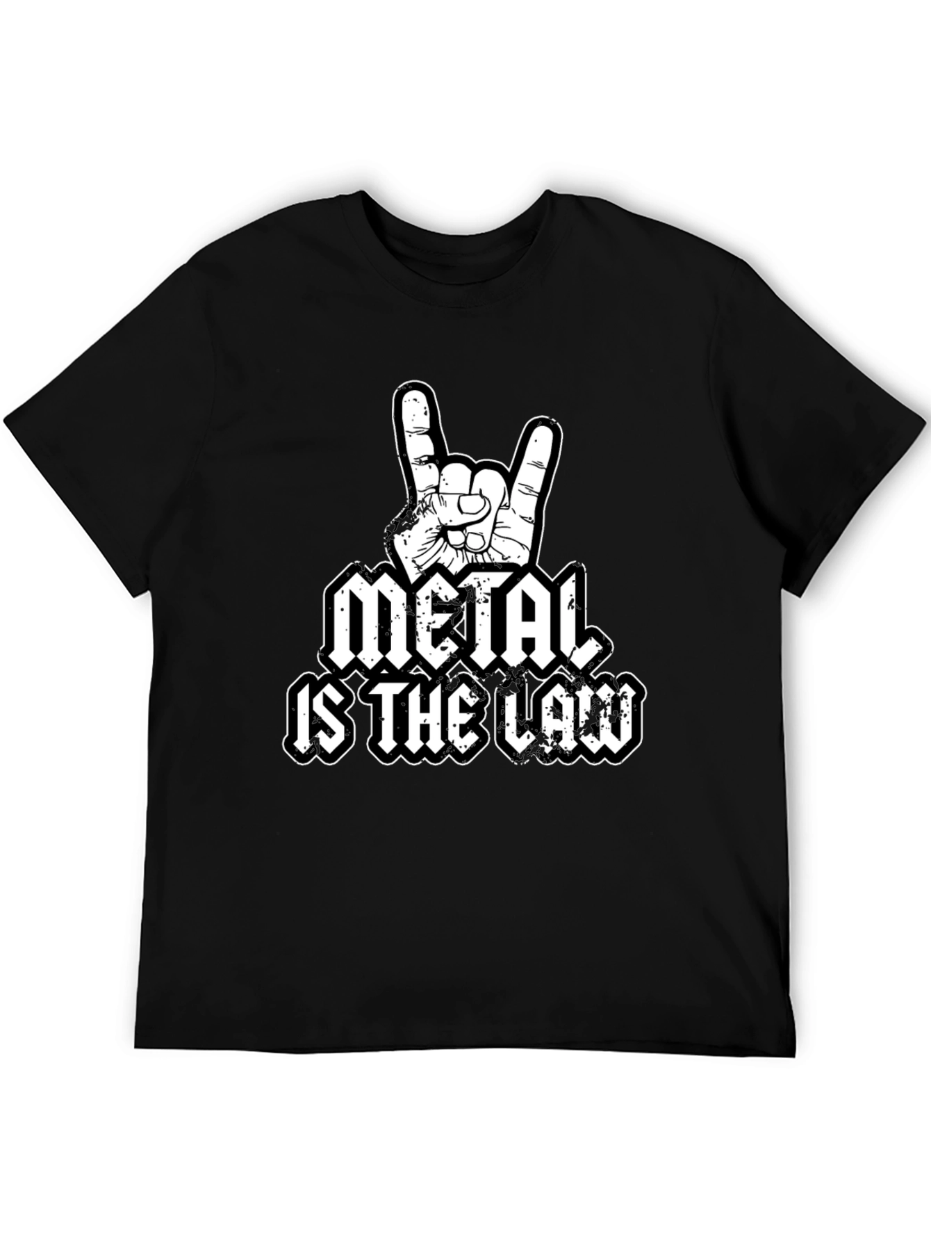 Metal Is The Law Graphic Tee