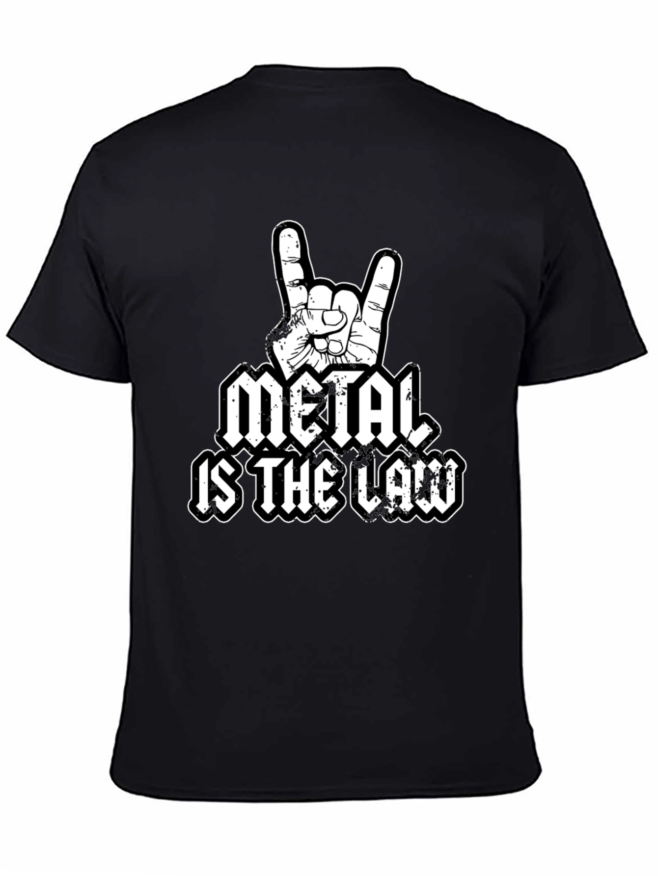 Metal Is The Law Graphic Tee