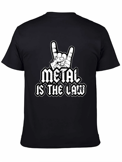 Metal Is The Law Graphic Tee