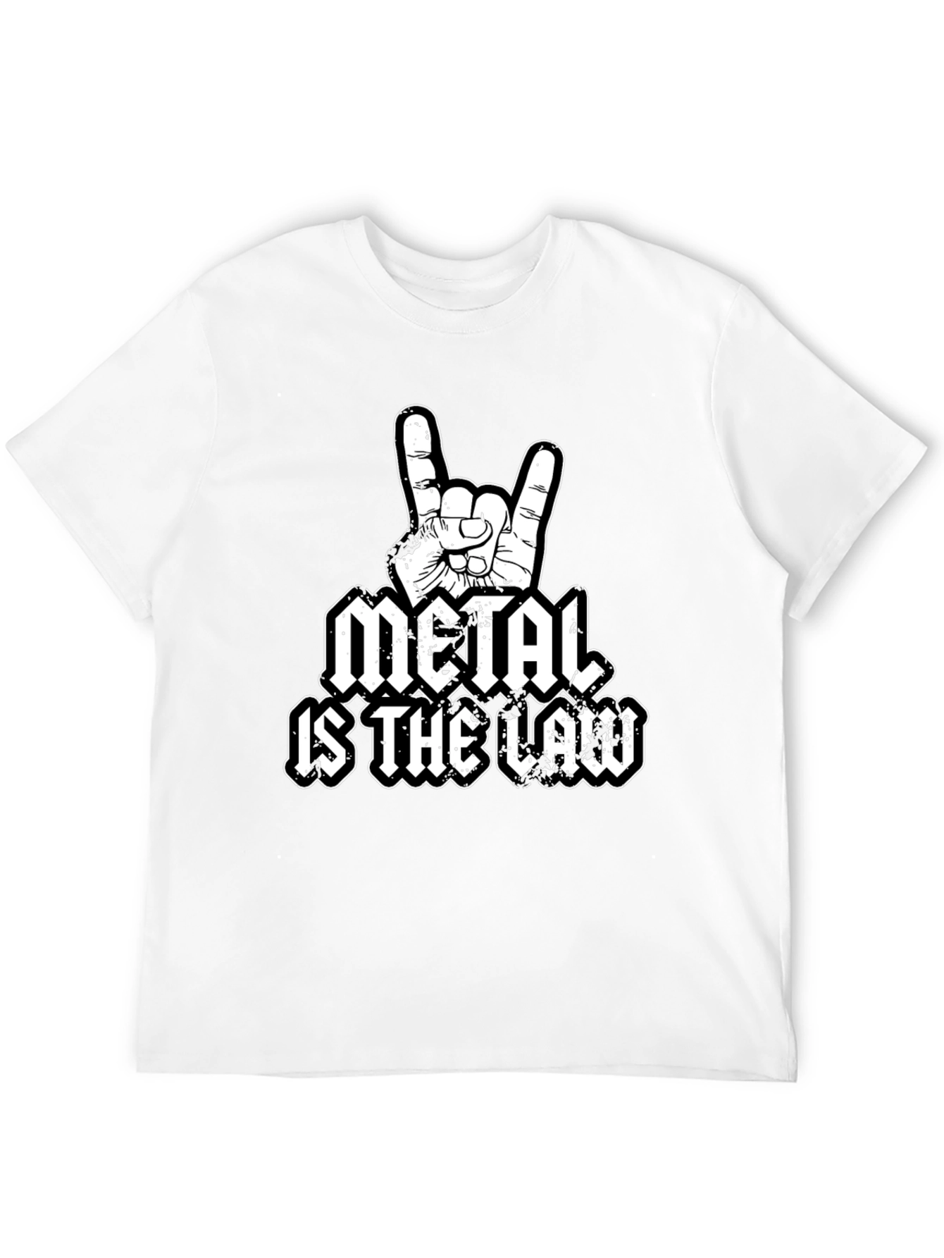 Metal Is The Law Graphic Tee