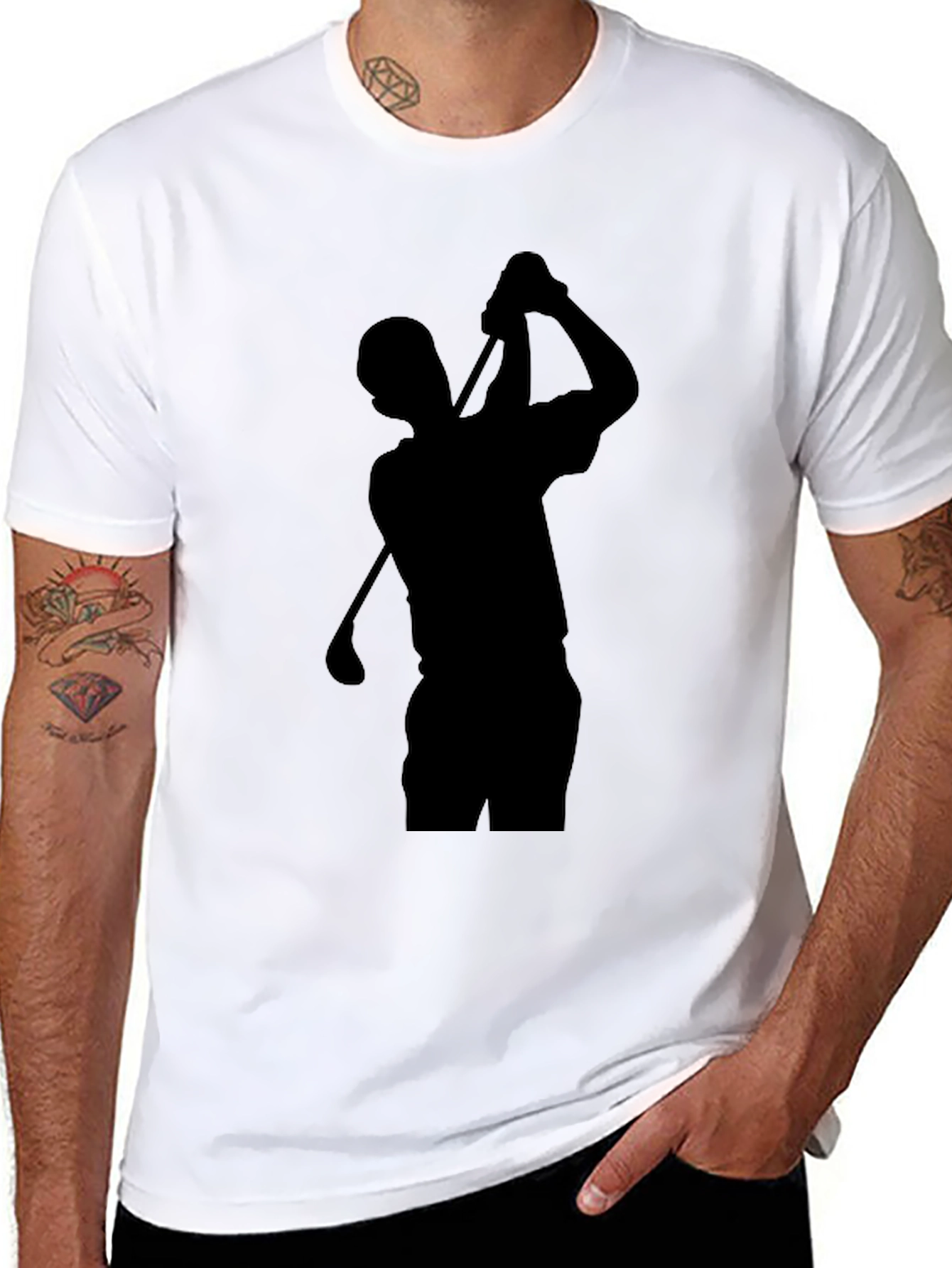 Golf Silhouette T-Shirt - Classic Tee