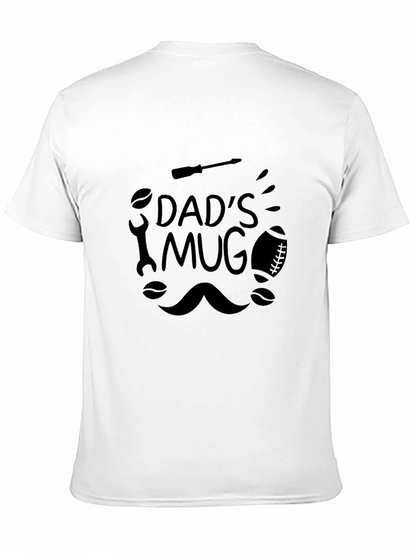 Dads Mug Graphic T-Shirt Black