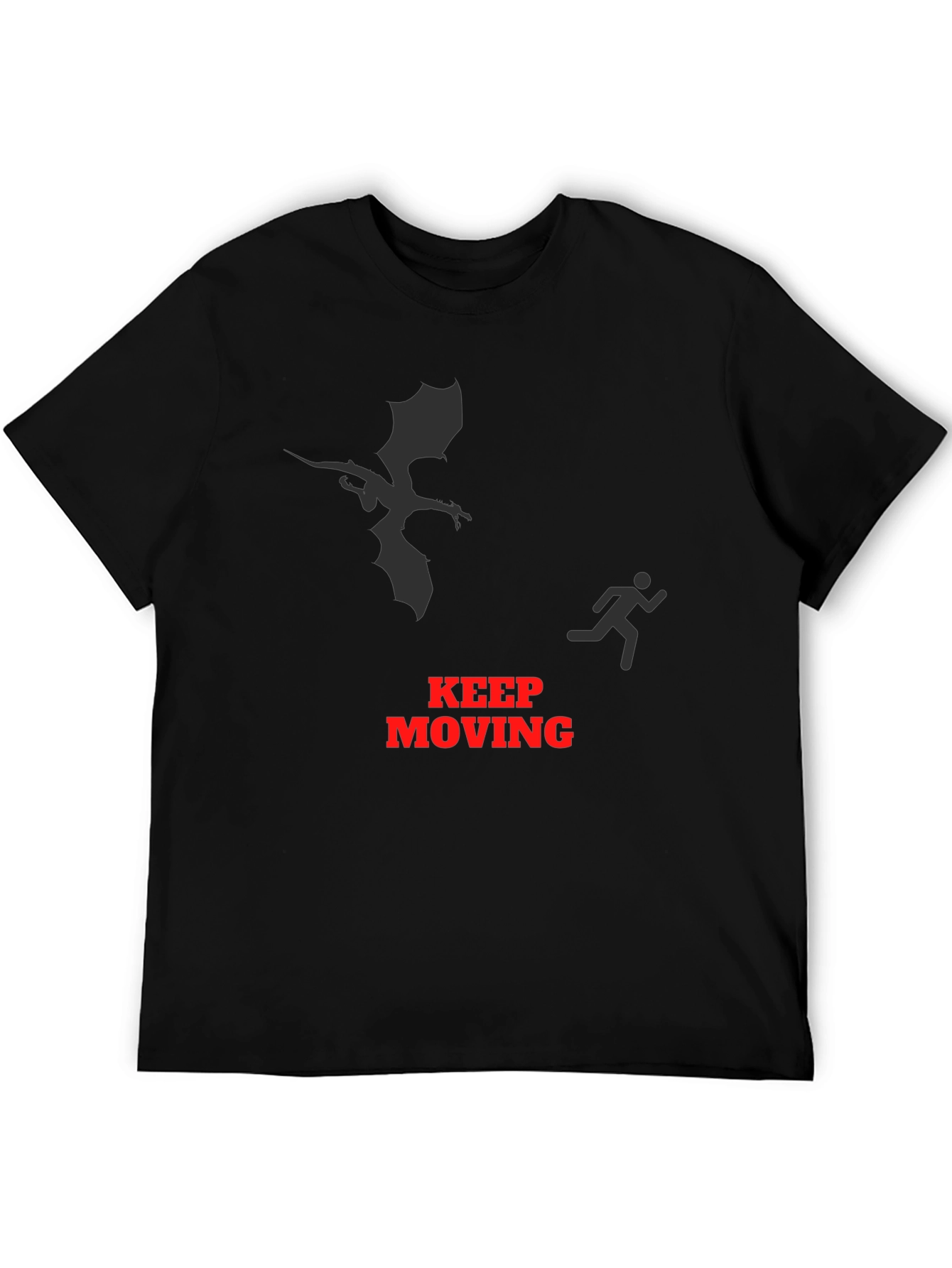 Keep Moving Dragon Graphic Tee