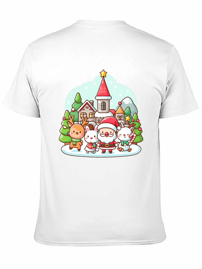 Festive Cartoon Christmas T-Shirt