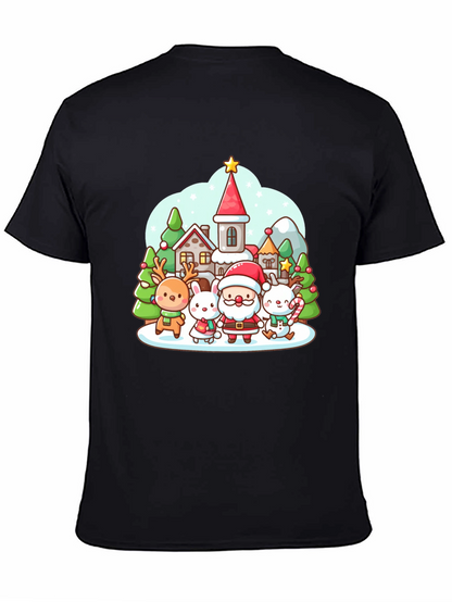 Festive Cartoon Christmas T-Shirt