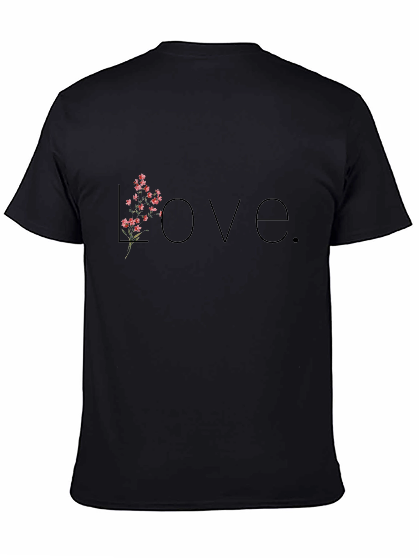 Love Flower T-Shirt - Stylish Floral Design
