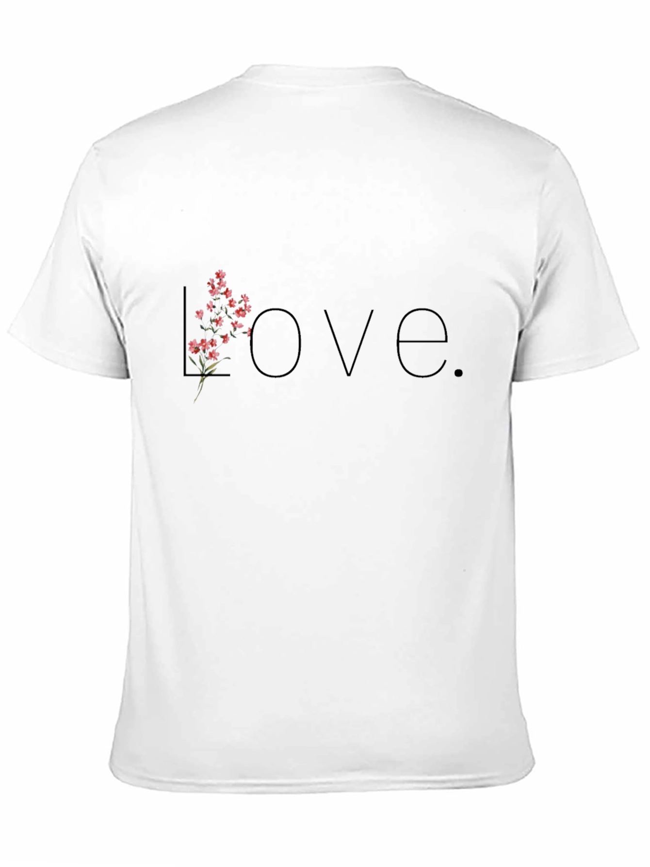 Love Flower T-Shirt - Stylish Floral Design