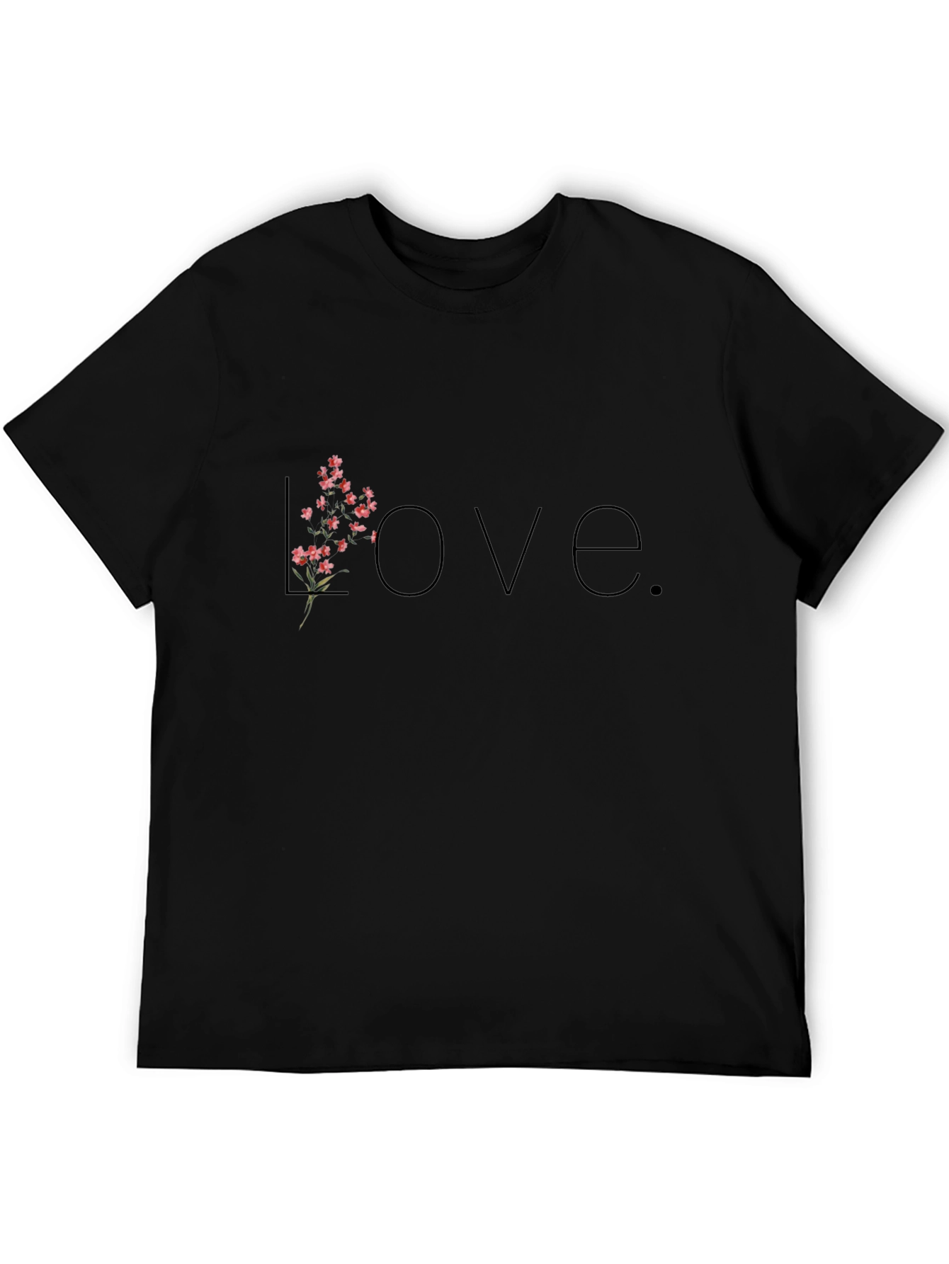 Love Flower T-Shirt - Stylish Floral Design