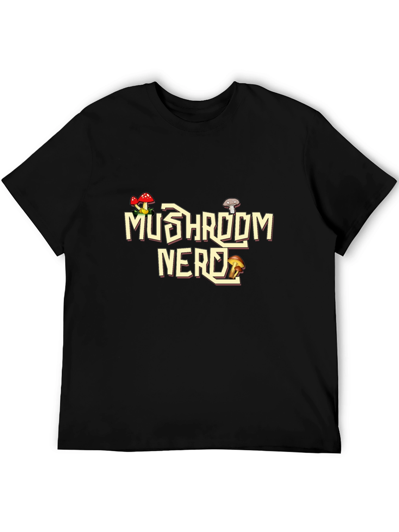 Mushroom Nerd T-Shirt - Unique Design