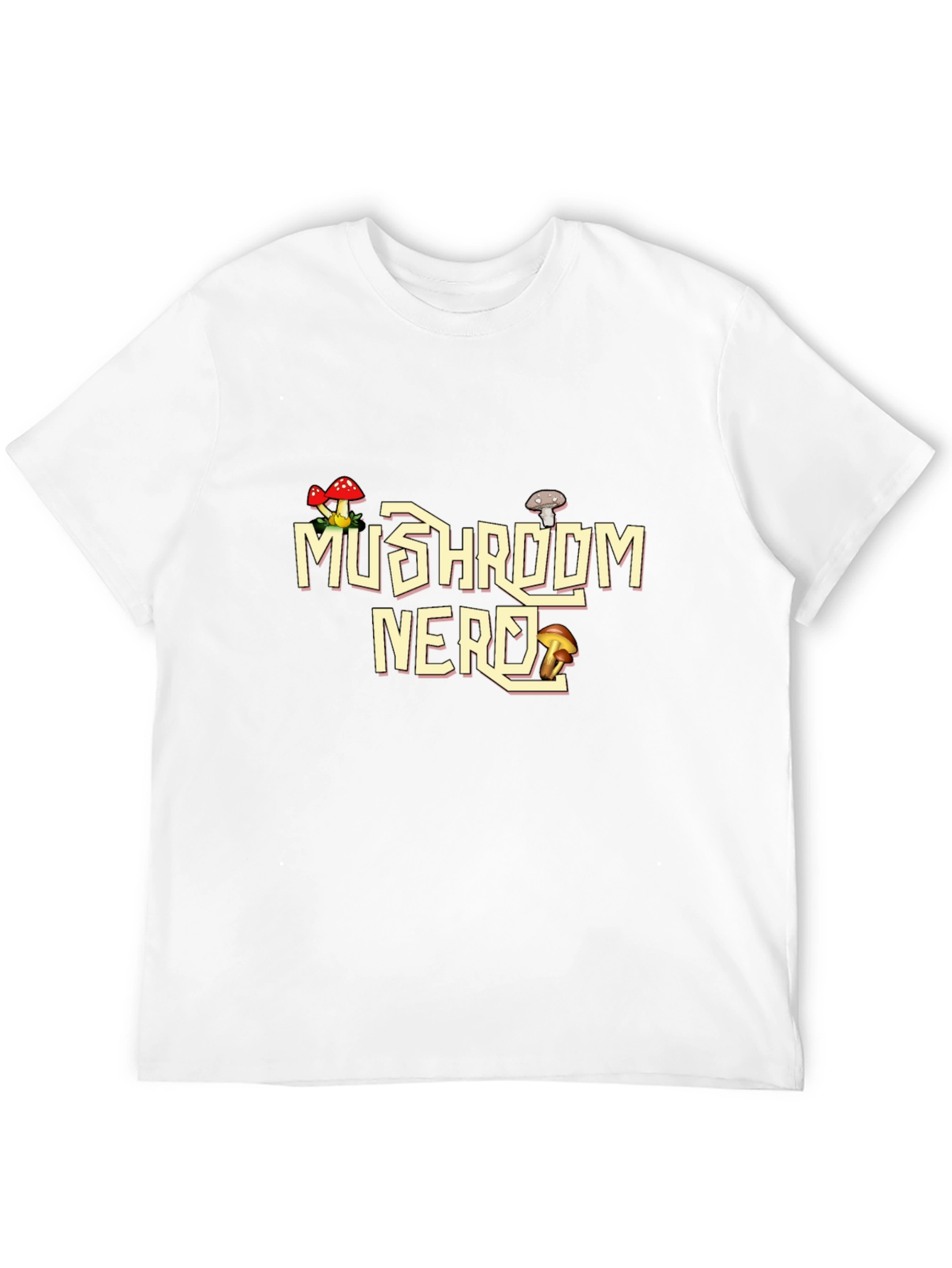 Mushroom Nerd T-Shirt - Unique Design