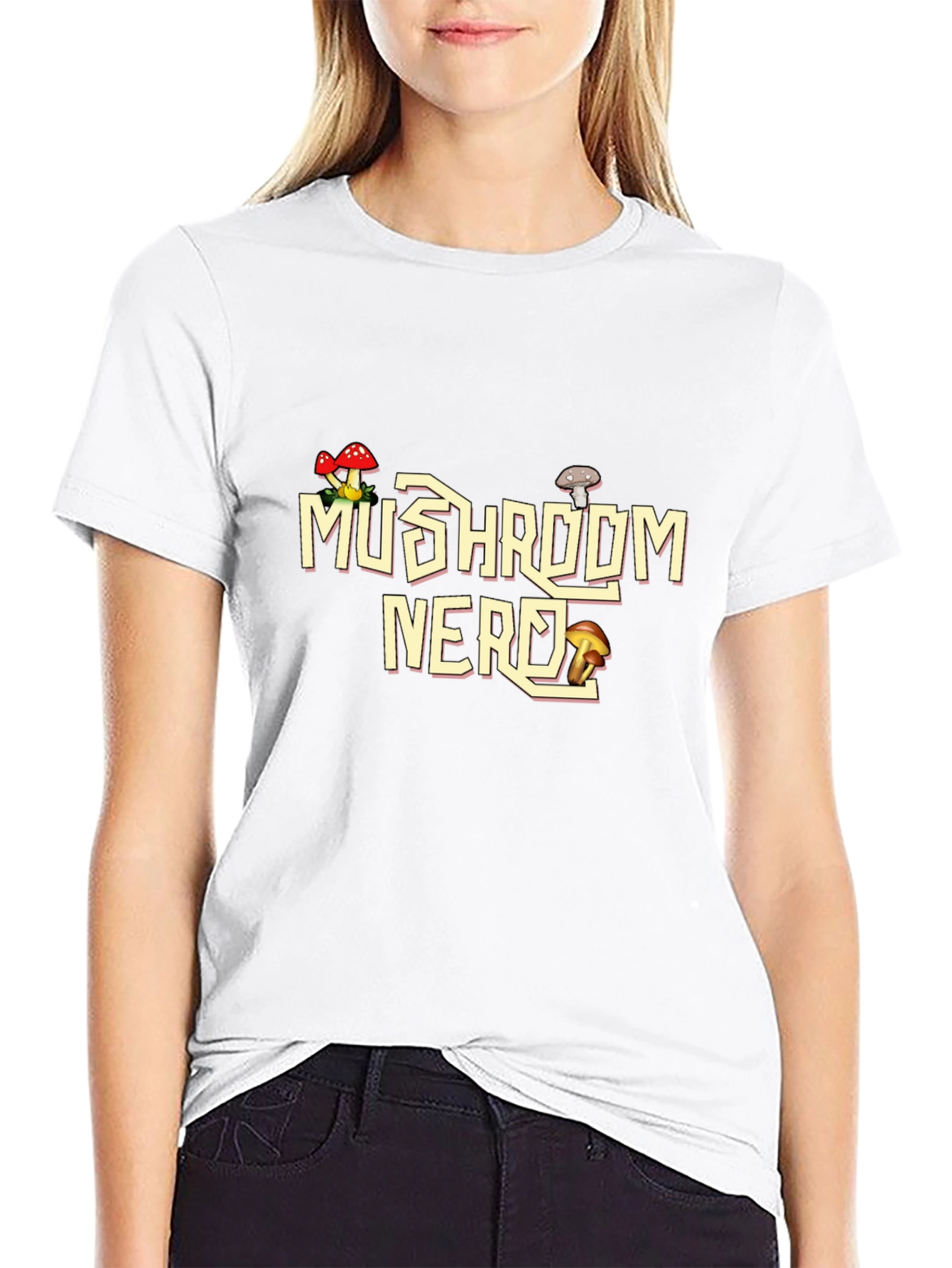 Mushroom Nerd T-Shirt - Unique Design