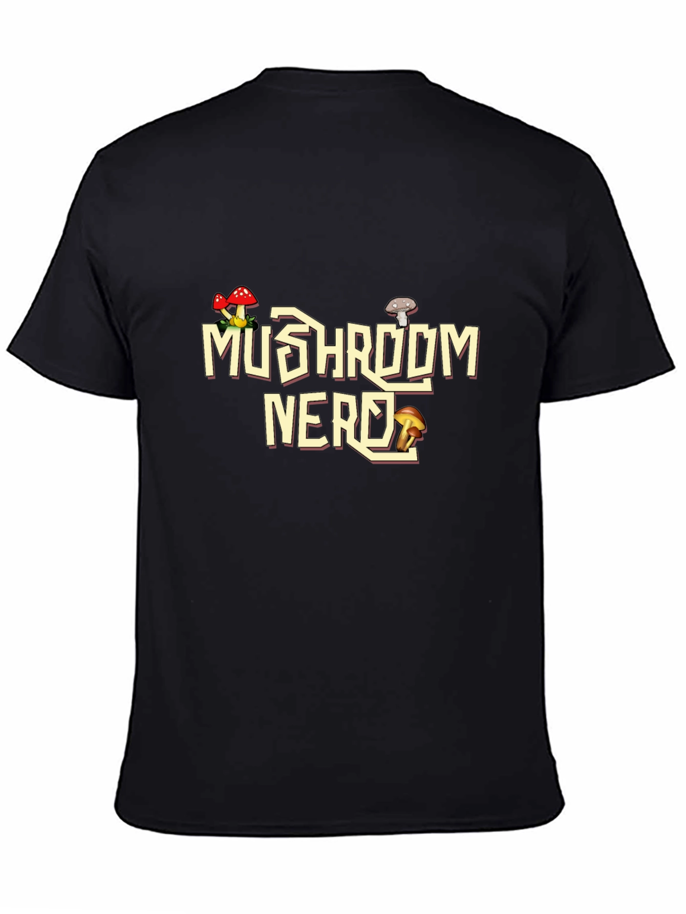 Mushroom Nerd T-Shirt - Unique Design