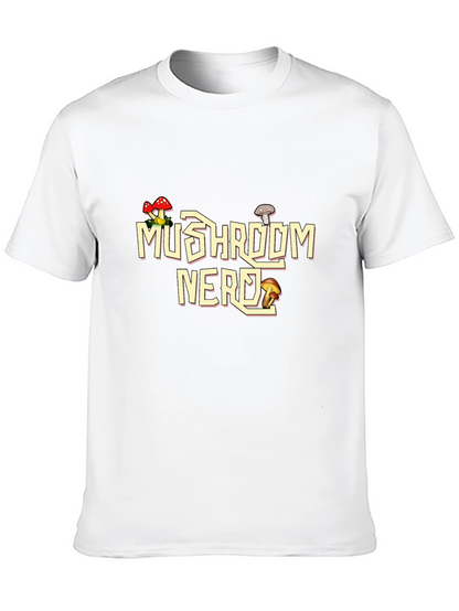 Mushroom Nerd T-Shirt - Unique Design