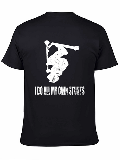 Own Stunts Black T-Shirt