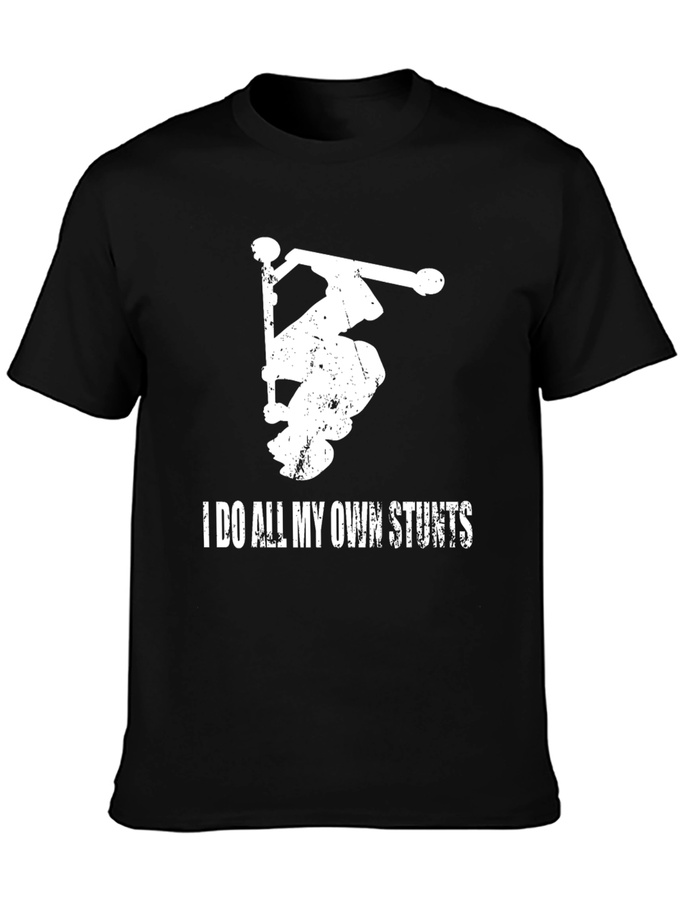 Own Stunts Black T-Shirt