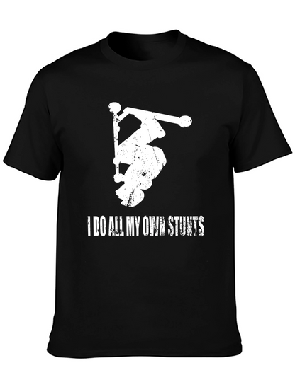 Own Stunts Black T-Shirt