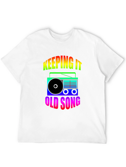 Retro Radio Graphic T-Shirt - Keeping It Old School