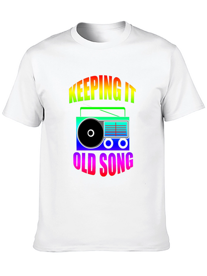 Retro Radio Graphic T-Shirt - Keeping It Old School