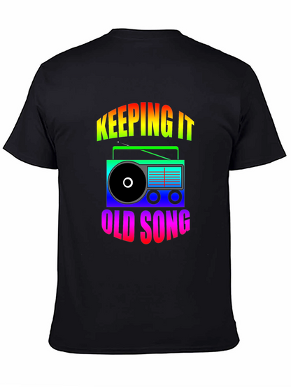 Retro Radio Graphic T-Shirt - Keeping It Old School
