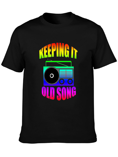 Retro Radio Graphic T-Shirt - Keeping It Old School