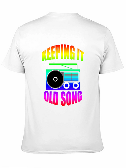 Retro Radio Graphic T-Shirt - Keeping It Old School