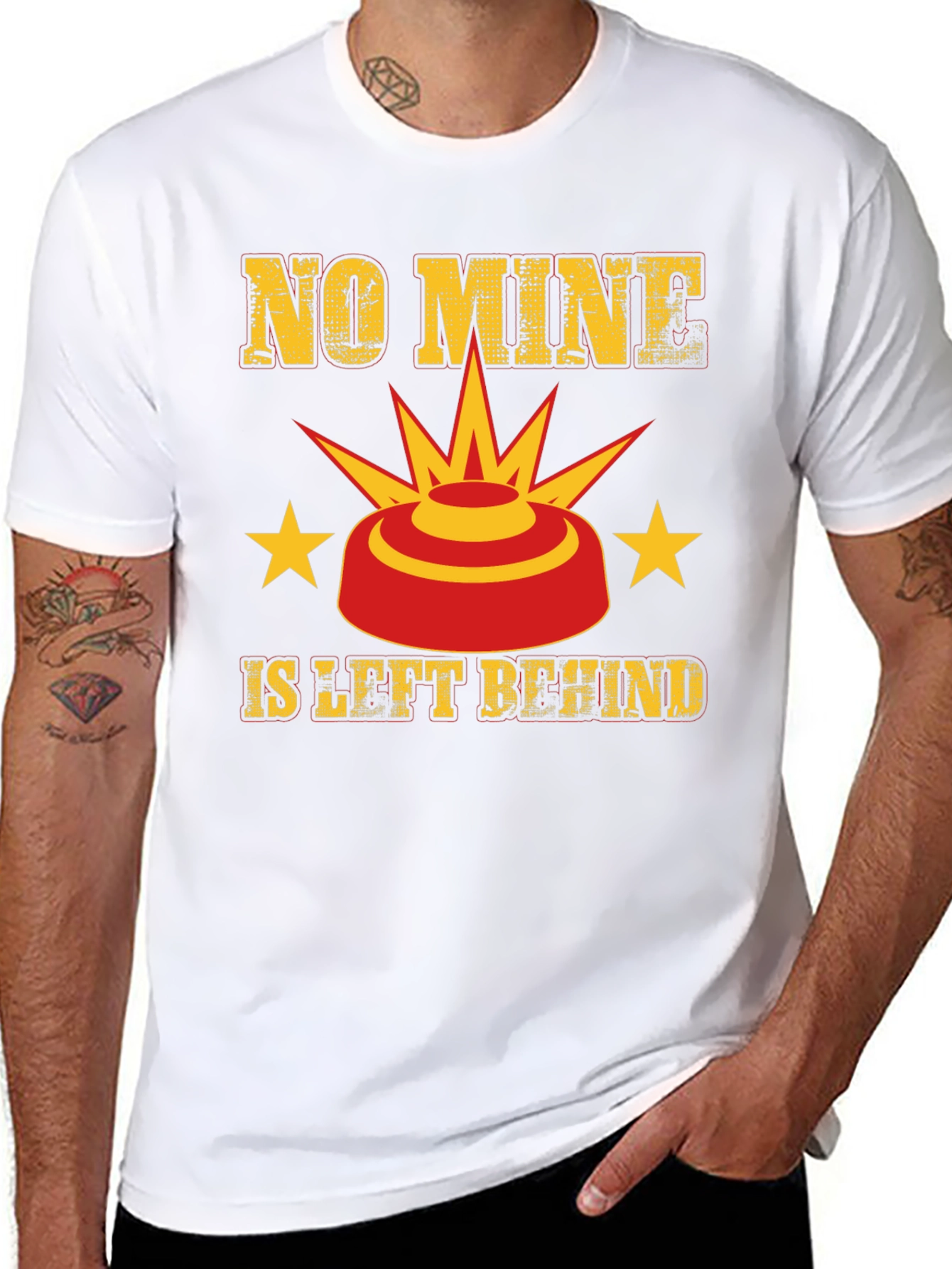 No Mine Left Behind Graphic Tee