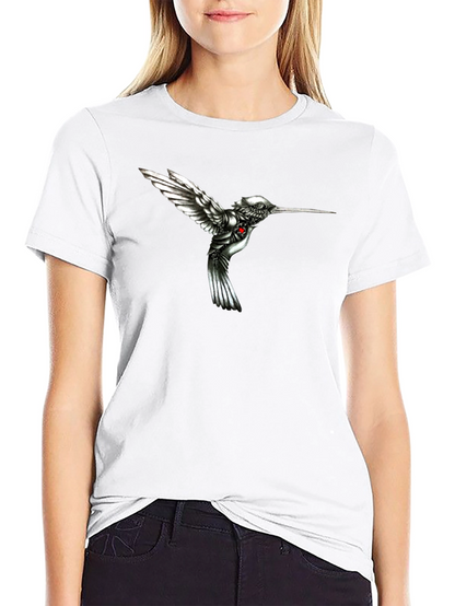 Hummingbird Graphic Tee - Unique Design