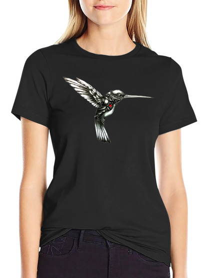 Hummingbird Graphic Tee - Unique Design