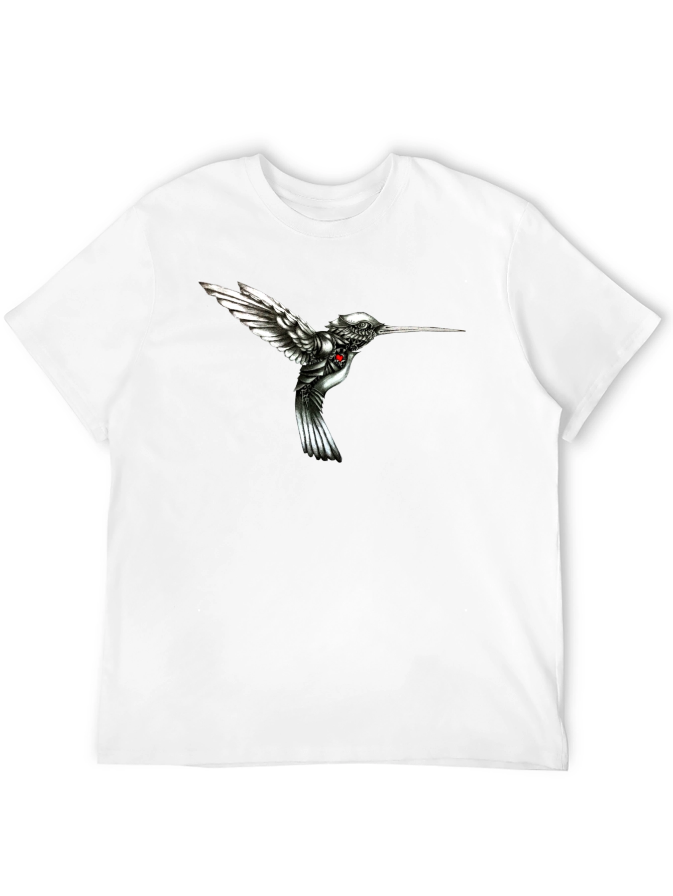 Hummingbird Graphic Tee - Unique Design