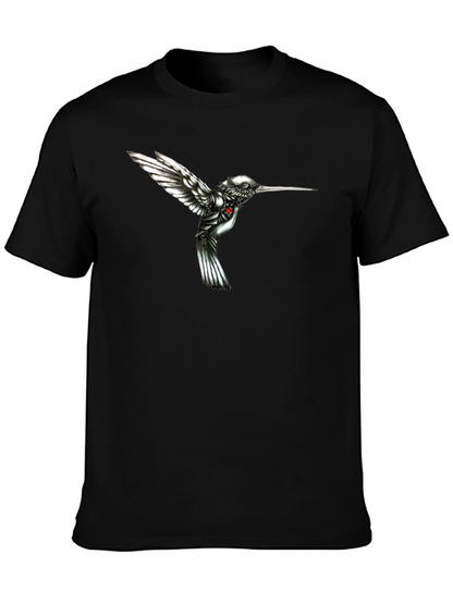 Hummingbird Graphic Tee - Unique Design