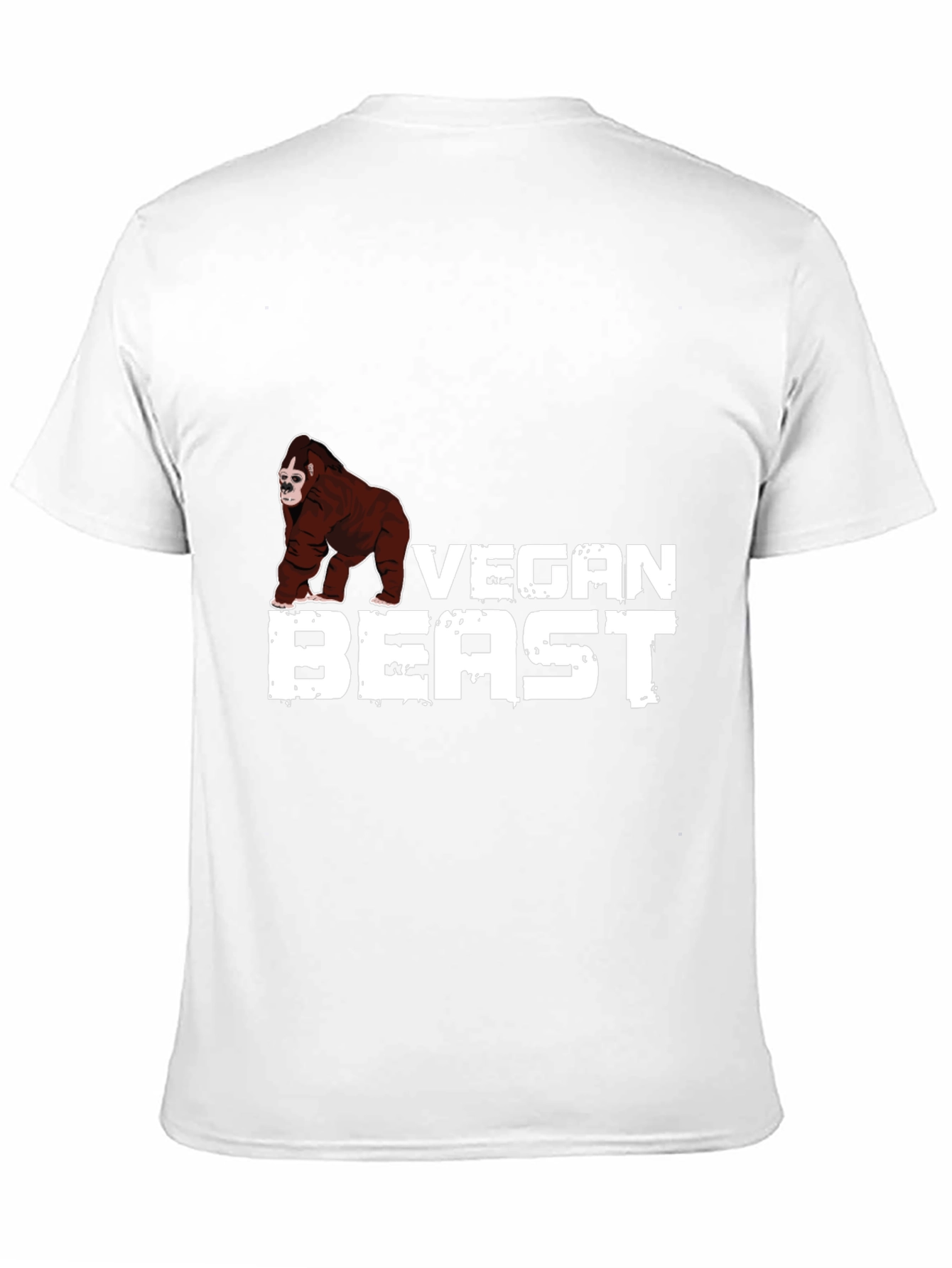 Vegan Beast Graphic Tee - Black