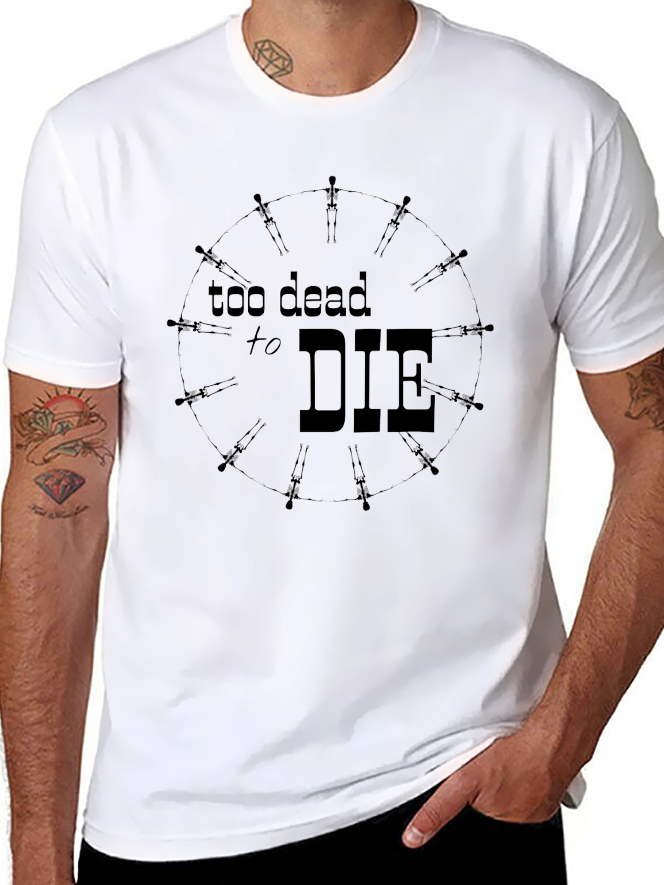 Too Dead to Die Graphic T-Shirt