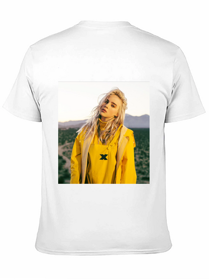 Billie Eilish Graphic Tee - Black Cotton T-Shirt