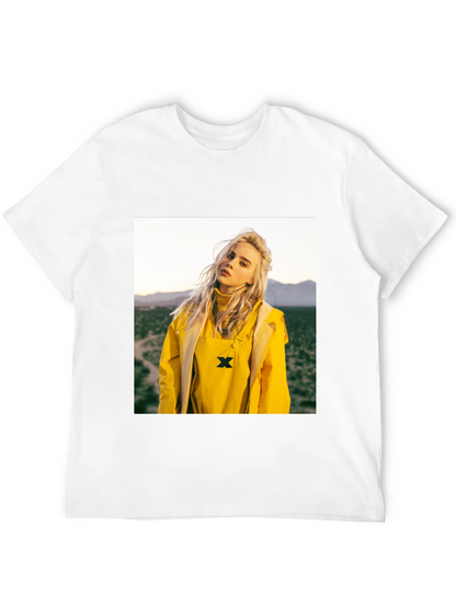 Billie Eilish Graphic Tee - Black Cotton T-Shirt